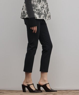 GRACE CONTINENTAL ジャージサブリナパンツ ブラック