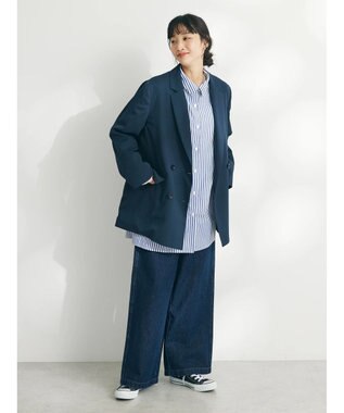 CRAFT STANDARD BOUTIQUE Ｗテーラードジャケット Navy