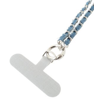 Green Parks ｅｖｅｒｙｗａｌｋ．デニムチェーンスマホショルダー Indigo