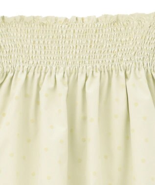 earth music&ecology ウエストシャーリングティアードスカート Ivory