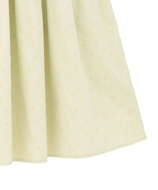 earth music&ecology ウエストシャーリングティアードスカート Ivory