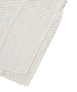 Green Parks 半袖シアーシャツワンピース Off White