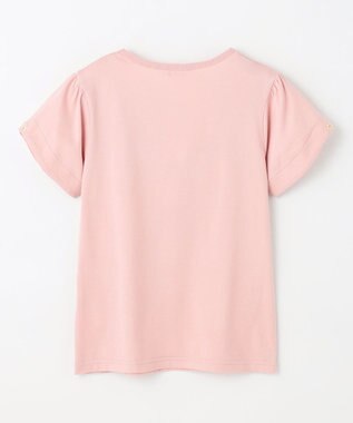 組曲 KIDS 【150-160㎝】ひまわりブーケ Tシャツ ピンク