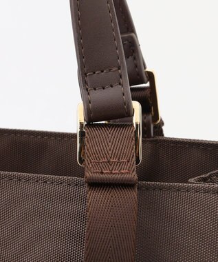 LA BAGAGERIE 縦長スクエアトート チョコ