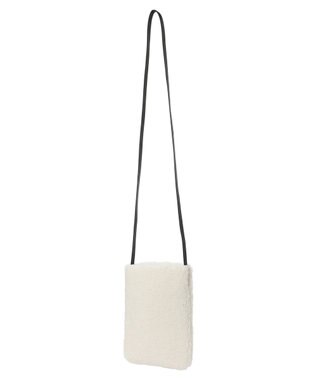 Green Parks ｍｉｆｆｙ／ボアスマホショルダー Off White