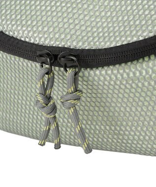 AMERICAN HOLIC 【2点SET】ポーチ付ダブルメッシュウエストポーチ Gray