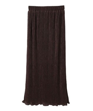 Green Parks ・ＡＮＤＳＥＡＲＣＨ　プリーツ加工Ｉラインスカート Brown
