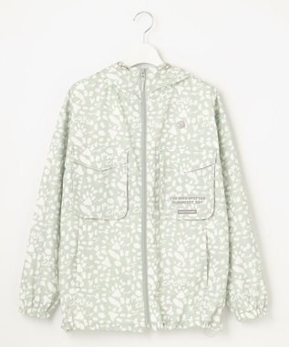 PW CIRCULUS 今が旬！【WOMEN】【洗える/ストレッチ】アニマルプリント ジップアップ フーデッド ブルゾン ゴルフウェア レディース ホワイト系5