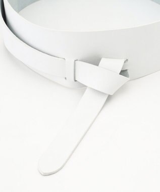 23区 【R(アール)】レザーベルト オフホワイト系