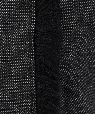 LA BAGAGERIE フリンジデニムバッグ Sサイズ ブラック