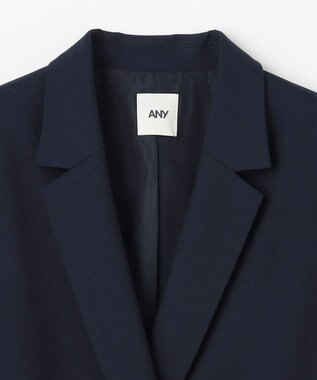 ANY イージーケアライトストレッチジレ ネイビー