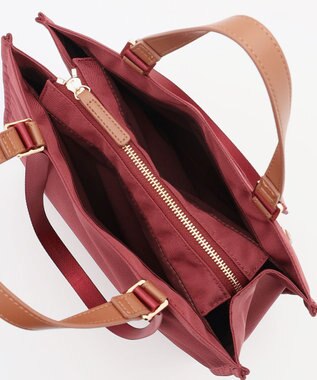 LA BAGAGERIE 縦長スクエアトート ワイン