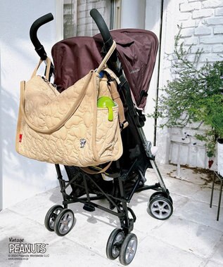 ROOTOTE 8404【スヌーピー】IP.グランデ.キルト.ピーナッツ-9Q 02：ベージュ