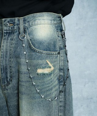 WEGO Mモチーフウォレットチェーン 柄1