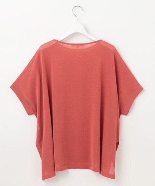 23区 【洗える】ライトシアーニット プルオーバー オールドローズ系