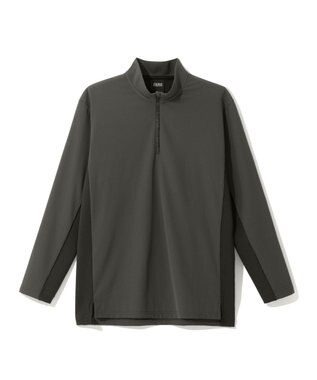 ZERO HALLIBURTON 【ストレッチ・UVカット】 Octa ハイブリッド ハーフジップモックネックトップス ZHG-M5A8 85125 カーキ