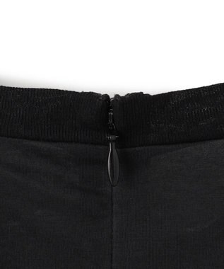 BEIGE， 【洗える/セットアップ対応】SPIGA / ジャージーコンビフレアワンピース Black