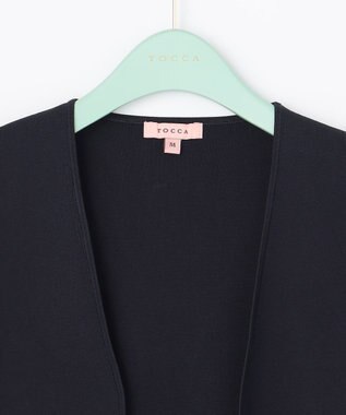 TOCCA 【洗える！】WAVE ボレロ ネイビー系