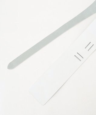 23区 【R(アール)】レザーベルト オフホワイト系