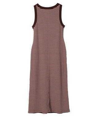 Green Parks ・ＳＵＧＡＲ　ＳＰＯＯＮ　ボーダーアメスリワンピース Brown