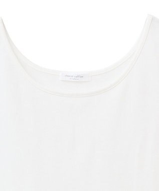 Green Parks 裾プリーツタンクトップ White