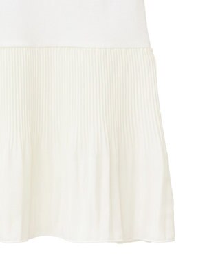 Green Parks 裾プリーツタンクトップ White