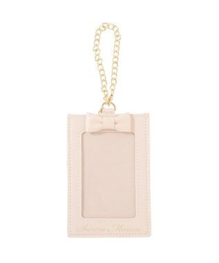 Maison de FLEUR Fチャームキルティングパスケース Pink