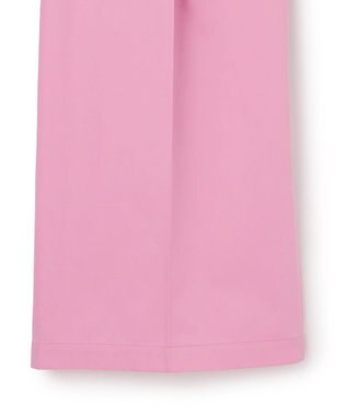 uncrave コットンクロスプレーン ワイドトラウザー ピンク