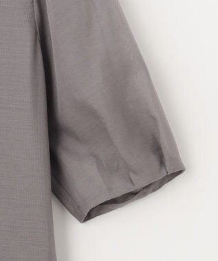 J.PRESS LADIES L 【WEB限定カラーあり・洗える】 ブライトスパンボイル ワンピース ライトグレー系