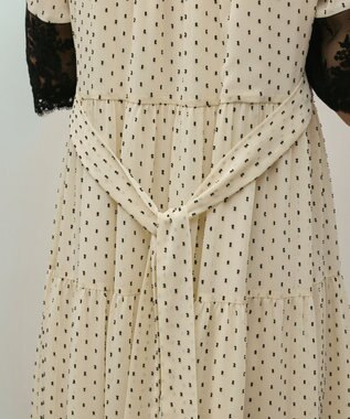 GRACE CONTINENTAL カフタンシフォンワンピース キナリ