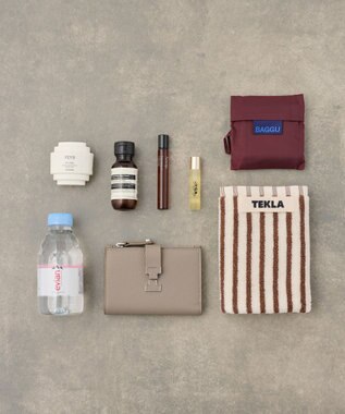 IACUCCI 【予約】モノグランマ ポーチSD JACQUARD/RUGA ブラック