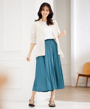 J.PRESS LADIES 【WEB限定・リバーシブル】 イニシャルコイン ブレスレット ゴールド系