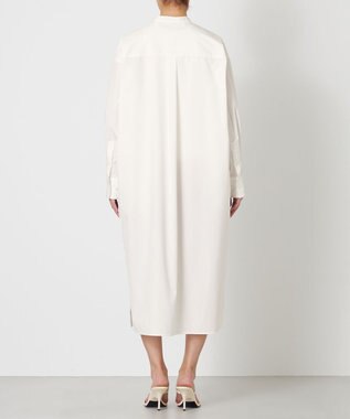 NAVE 【ReNAVE・セットアップ可/洗える/接触冷感/UVケア】コットンポリブロード ワンピース ホワイト系