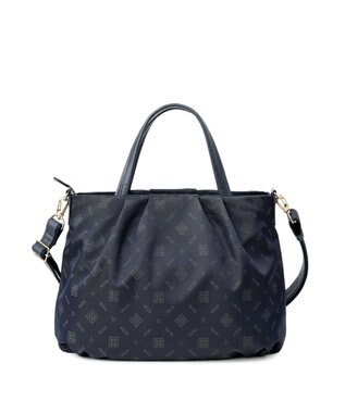 IBIZA ロゴナイロン　2WAYバッグ 紺