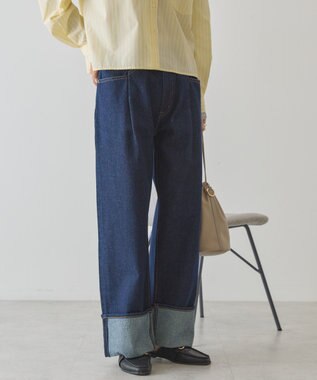 AMERICAN HOLIC ロールアップデニムパンツ