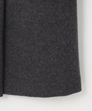 J.PRESS LADIES L ショートビーバー ステンカラーコート グレー系