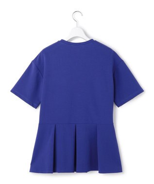 ICB 【先行予約】 ライトダンボール ペプラムプルオーバー ブルー