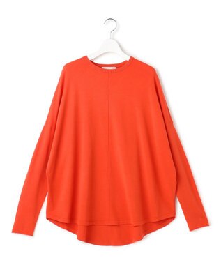 ICB 【洗える】ヴィスコースワイド プルオーバー オレンジ系