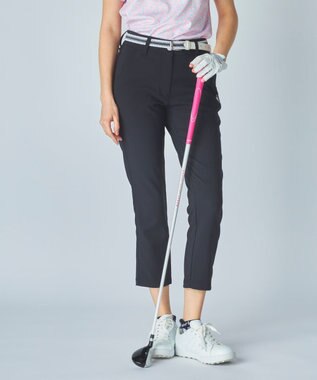 FILA GOLF／marie claire 【marie claire SPORT】 ９分丈ロングパンツ ブラック