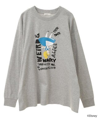 earth music&ecology ふしぎの国のアリス／ロゴデザインロンＴＥＥ Gray