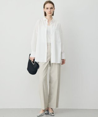 ICB 【3/6-3/22期間限定・受注生産】クリーンブロード シャツカスタマイズ 白シャツ×ポケットモノグラム柄×刺繍あり