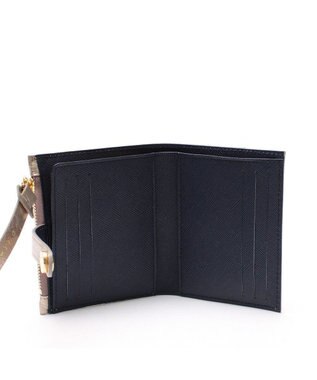 A.D.M.J. 【牛革】クラックメタル/イタリアンレザースモールウォレット プラチナ