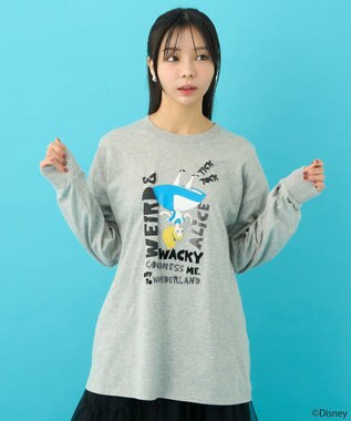 earth music&ecology ふしぎの国のアリス／ロゴデザインロンＴＥＥ Gray