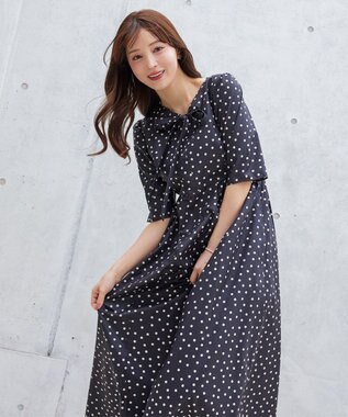 TOCCA 【00サイズあり・接触冷感・洗える】RAINY MORNING ドレス ブラック系5