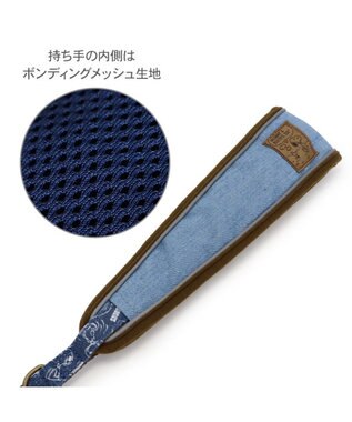 PET PARADISE スヌーピー リード 《デニム風》 ＳＳ～Ｓ 小型犬 ネイビー