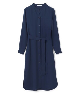 BEIGE， 【WEB限定】MANASLU / シャツワンピース Navy