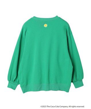 earth music&ecology 別注Ｓｐｒｉｔｅ「R」スウェット Green