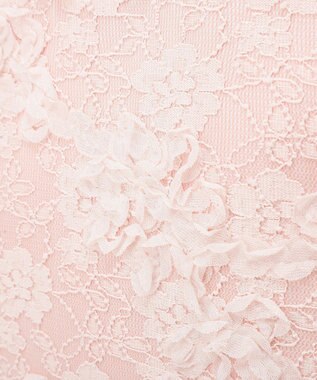 Maison de FLEUR 桜フリルハンドルスクエアトートMバッグ Light Pink