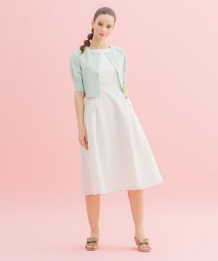 TOCCA 【洗える】QUATRE SAISONS ドレス アイボリー系