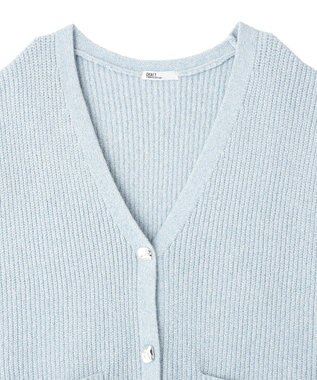 CRAFT STANDARD BOUTIQUE Ｖネックオーバーサイズニットベスト Sax